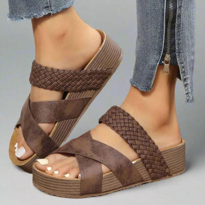 Dana | Woman’s Orthopedic Espadrilles  Sandals with Lace