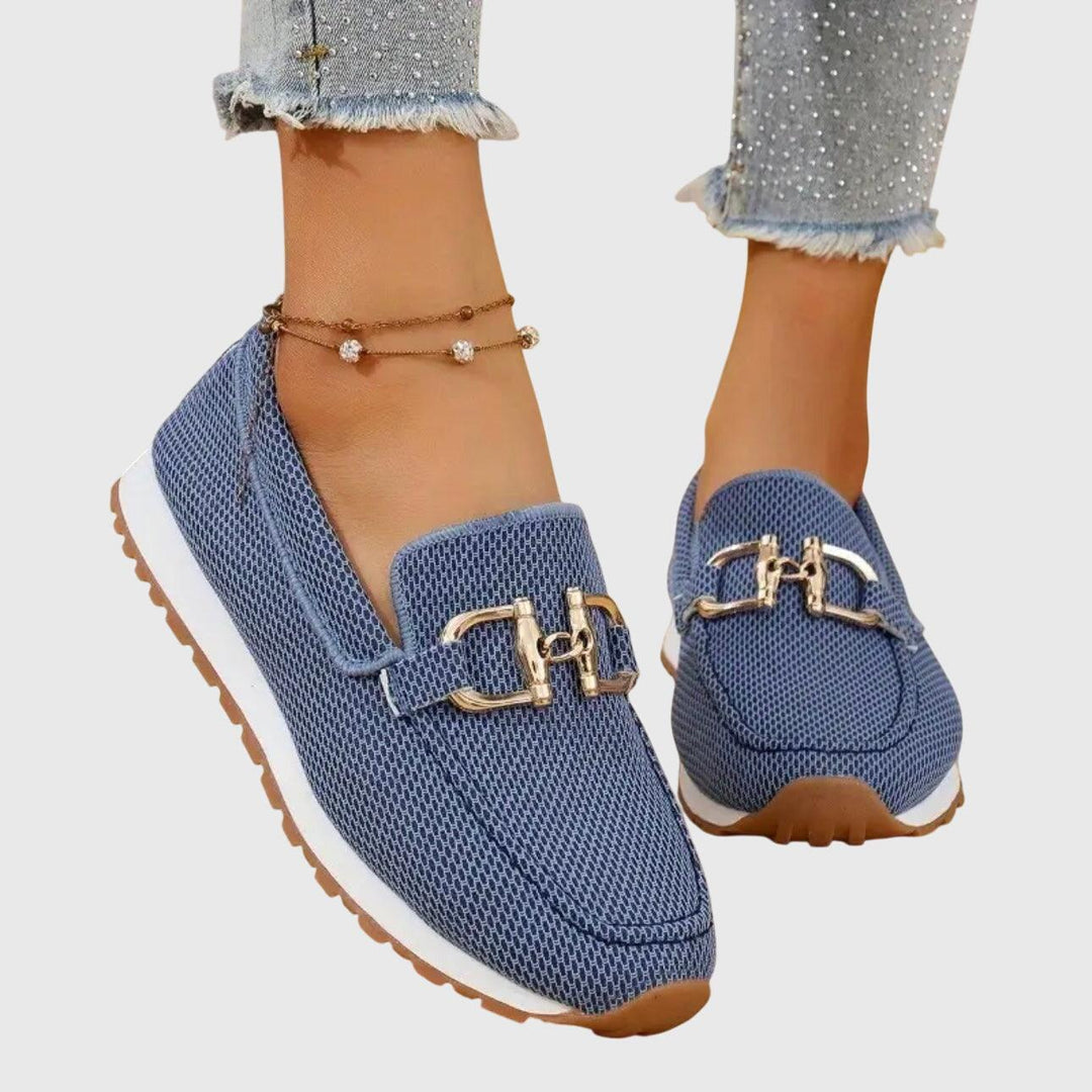 June| Woman’s Orthopedic Loafers with Buckle Everyday Wear