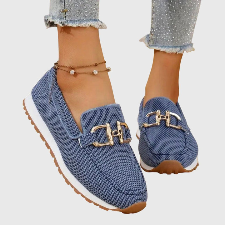 June| Woman’s Orthopedic Loafers with Buckle Everyday Wear