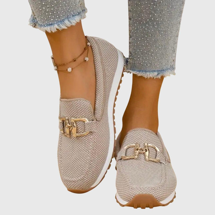 June| Woman’s Orthopedic Loafers with Buckle Everyday Wear