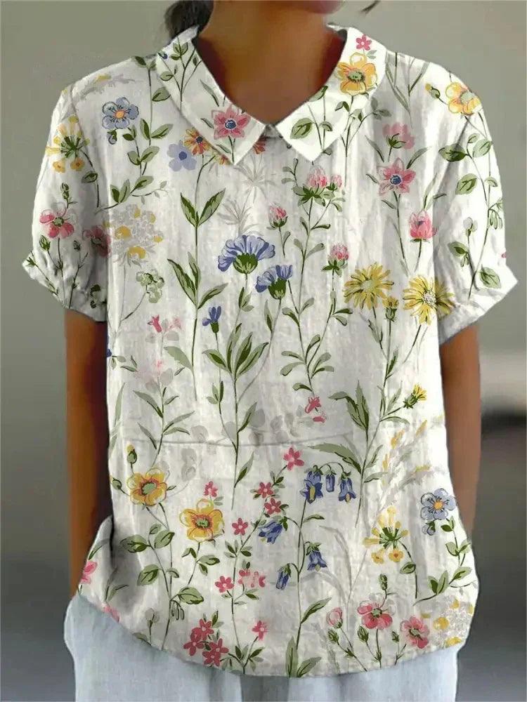 Nancy | Woman’s Floral Shirt