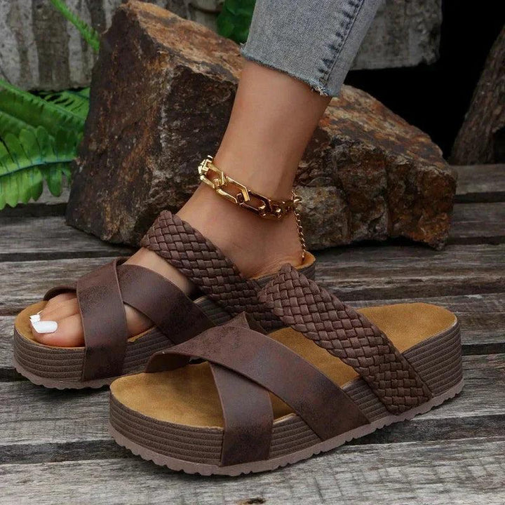 Dana | Woman’s Orthopedic Espadrilles  Sandals with Lace