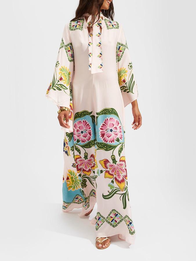 Noelle | Women's Long Sleeve Floral Maxi Dress
