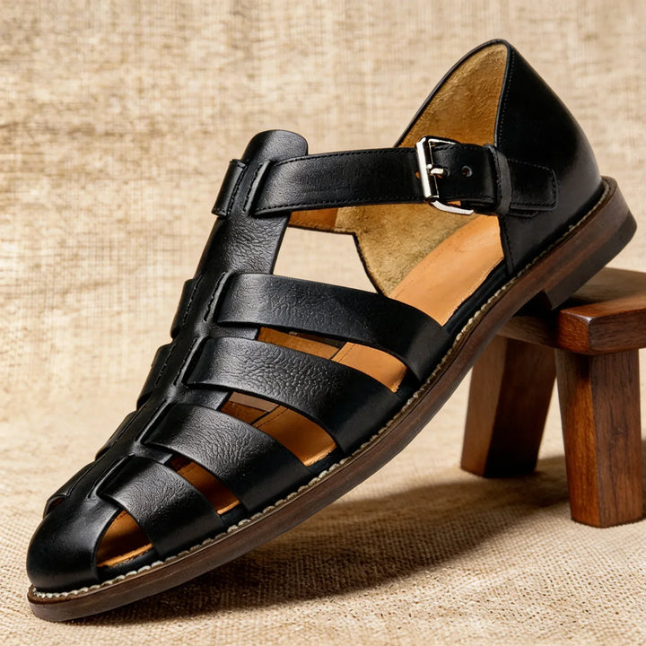 Men’s Dante Premium Leather Fisherman Sandals