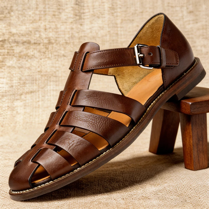 Men’s Dante Premium Leather Fisherman Sandals
