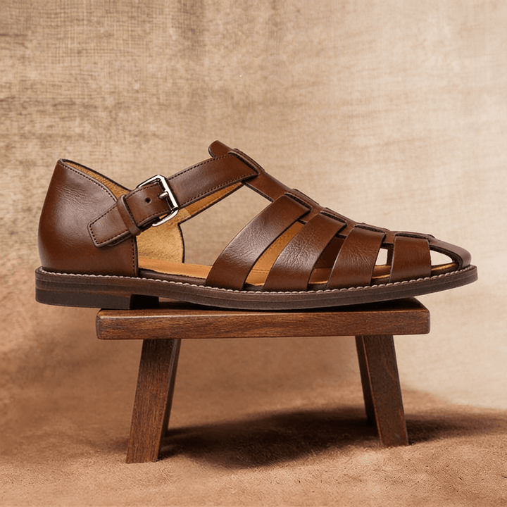 Men’s Dante Premium Leather Fisherman Sandals