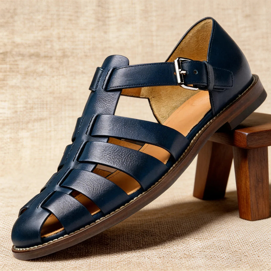 Men’s Dante Premium Leather Fisherman Sandals